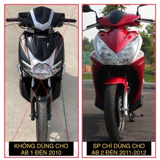 AB 2011 2012 ỐP KÉT NƯỚC ( QUẠT GIÓ ) DÙNG CHO ĐỜI XE  AB 2011 2012 CROM