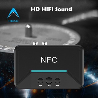 Bộ thu âm thanh bt200 nfc bluetooth 5.0, bộ chuyển đổi âm thanh bluetooth không dây loa xe hơi âm thanh aux 3.5mm