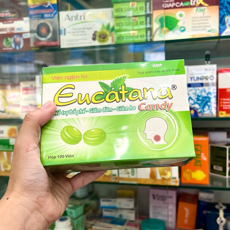 NGUYÊN HỘP 100 VIÊN NGẬM HO EUCATANA