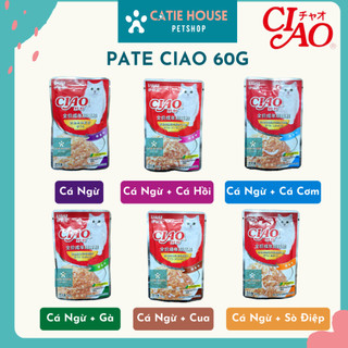 Pate Ciao 60g cho mèo nhiều vị