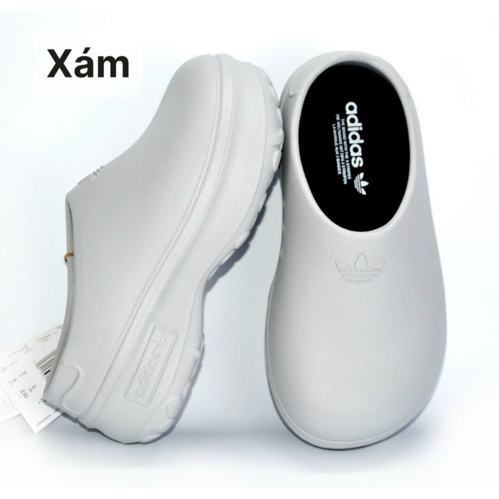 Giày sục Adidas nâng đế siêu nhẹ mới nhất. Form bé