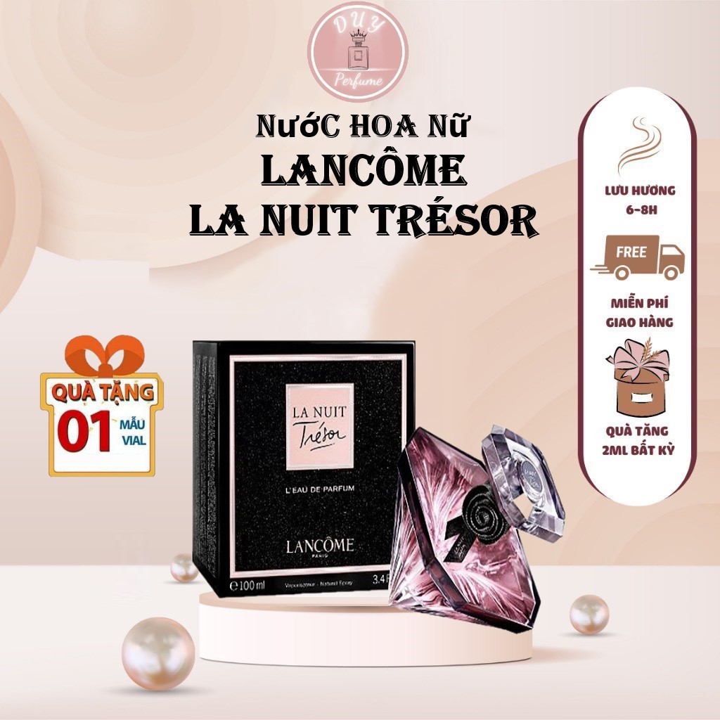 Nước hoa nữ La Nuit Tresor a la Folie của hãng LANCOME Tester 75ml - Duy Perfume2001