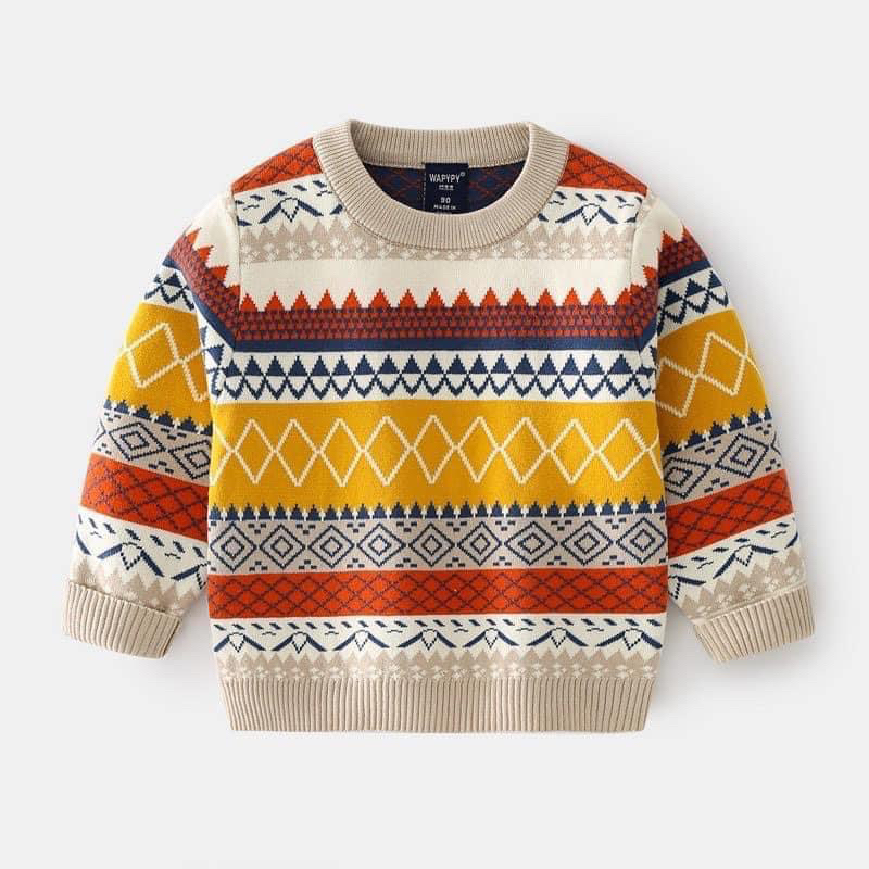 Áo len hoạ tiết bé trai/bé gái siêu độc cho mùa đông