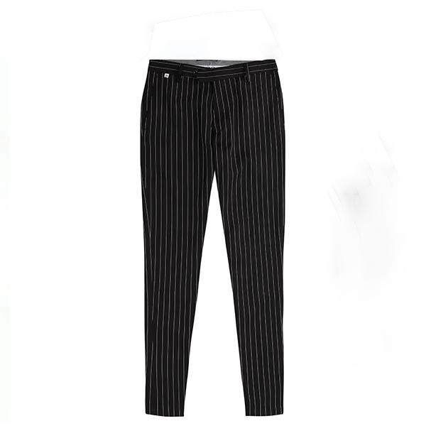 Quần âu nam cotton kẻ sọc