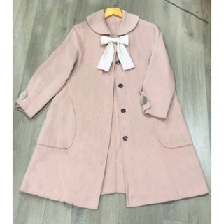 Áo khoác dạ ép dáng dài xoè lolita (pass)