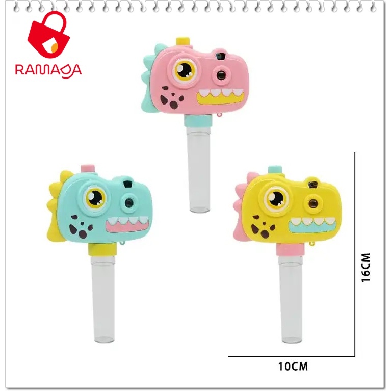 Kẹo đồ chơi máy ảnh khủng long Colorful Dinosaur camera candy toy