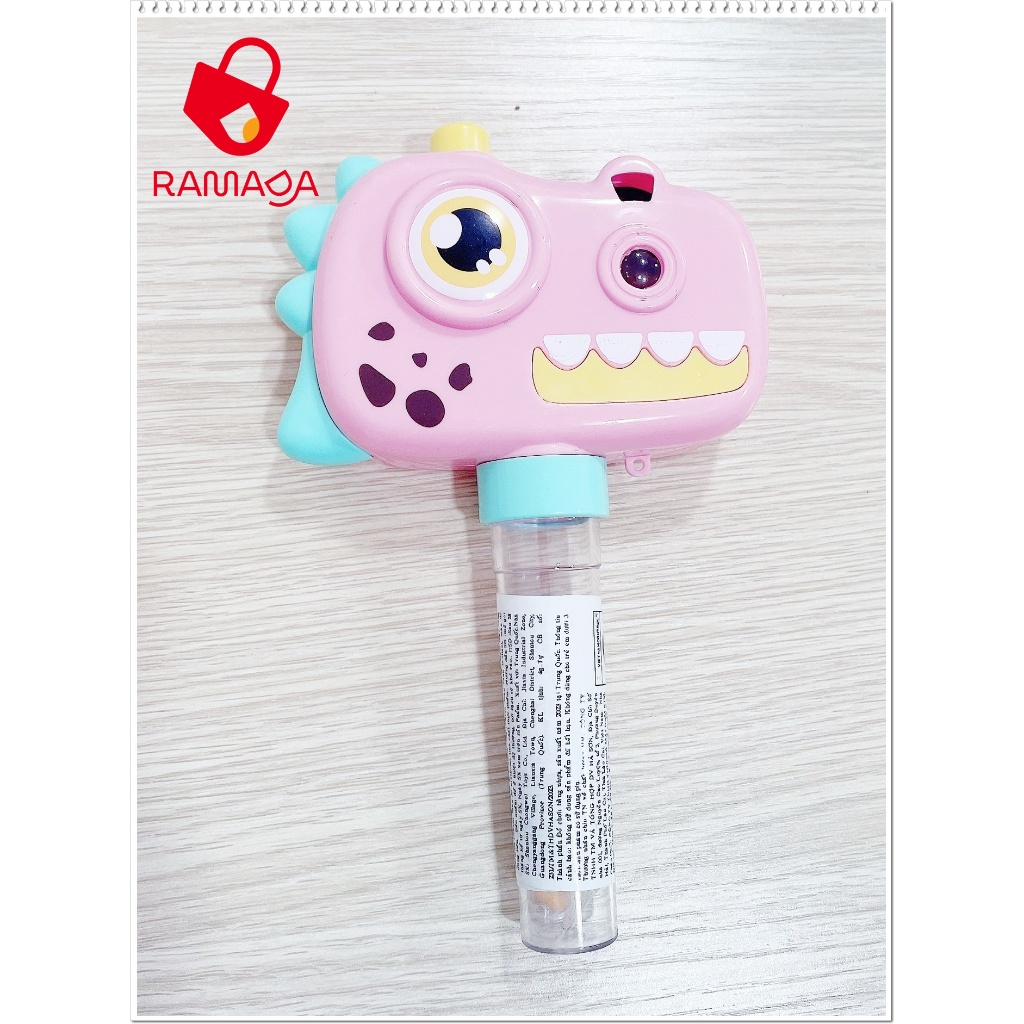 Kẹo đồ chơi máy ảnh khủng long Colorful Dinosaur camera candy toy