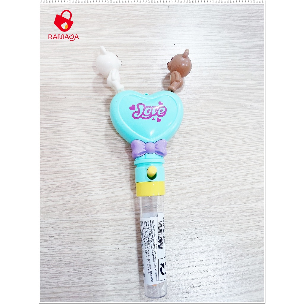 Kẹo đồ chơi Thỏ Gấu tình yêu Colorful Kiss Bear Toys