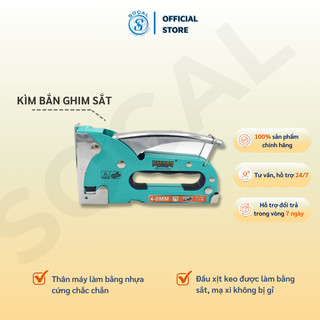 Súng bắn ghim - bafaro, bấm ghim lên gỗ, ván ép, tập,...