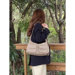 Túi da đeo chéo Vuông Shop®️ rộng rãi đeo chéo thoải mái có dây tăng giảm và cả đeo vai đi học đi làm đi choi A4