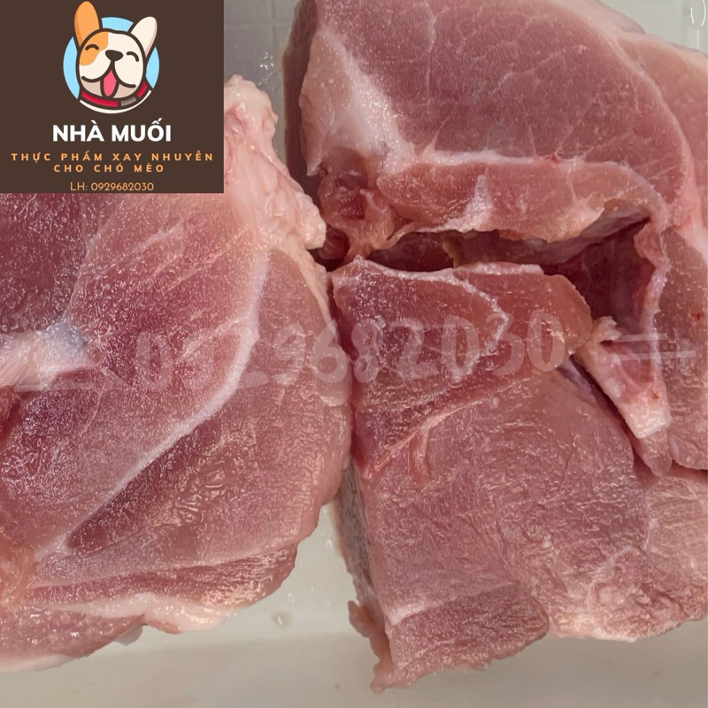 Thịt heo túi 500gr - thịt heo xay nhuyễn - vụn heo - thức ăn cho chó mèo - thức ăn thú cưng - pate