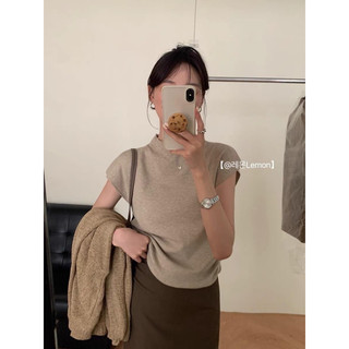 8076 ÁO LEN CỔ LỌ SÁT NÁCH