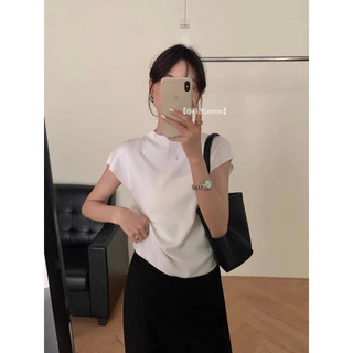 8076 ÁO LEN CỔ LỌ SÁT NÁCH