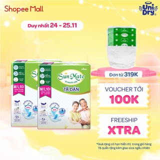 Combo 2 Tã dán Người lớn Sunmate