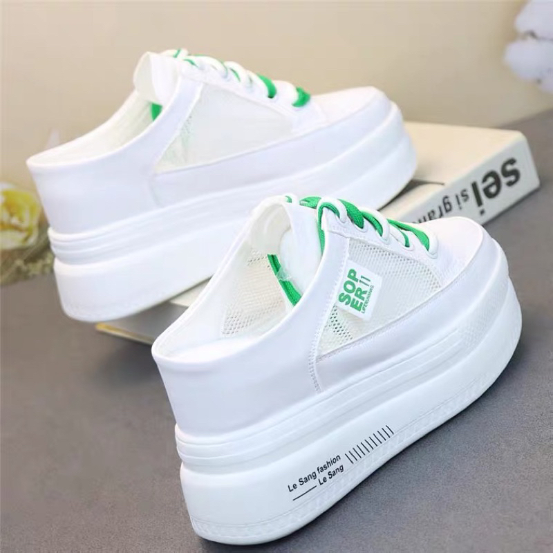 Giày sục thể thao độn đế 10cm⚡️Andu Store⚡️