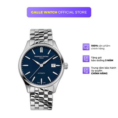 Đồng hồ cơ nam Frederique Constant FC-303NN5B6B phong cách sang trọng, kính Sapphire, dây thép đeo tay không gỉ cao cấp.