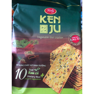 Bánh Quy rau củ , chà bông Kenju ,cho nguoi ăn kiêng, bánh ăn ít clorie