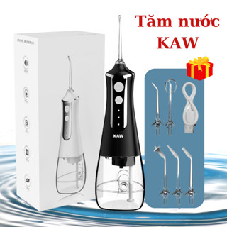 Máy Tăm Nước Cầm Tay Vệ Sinh Răng Miệng Dung Tích 300ml Fullbox 5 Chế Độ