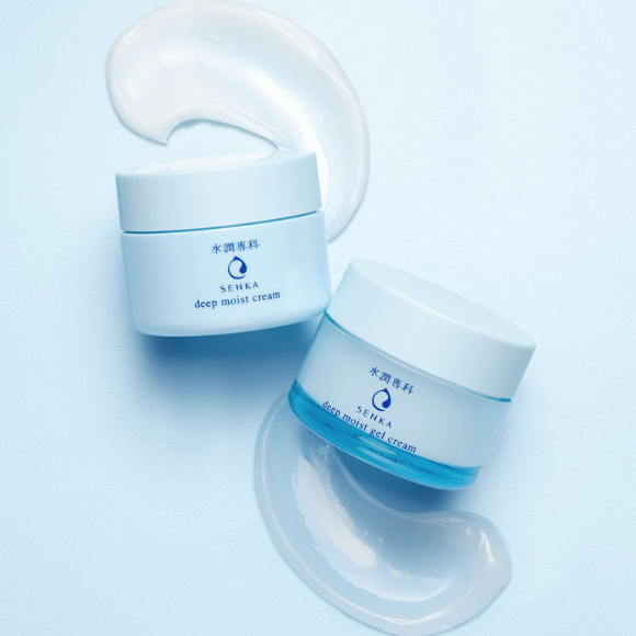 Kem Dưỡng và Mặt Nạ Ngủ Cấp Ẩm Chuyên Sâu Senka Deep Moist Cream