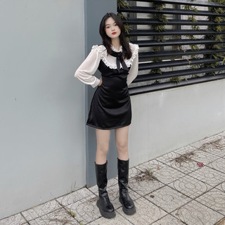 váy lụa nơ Chiari