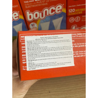 Giấy Thơm Quần Áo - Bounce Renewing Freshness