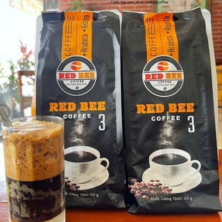Cafe Robusta - Arabica nguyên chất, Cafe pha phin rang đậm gói 500gr