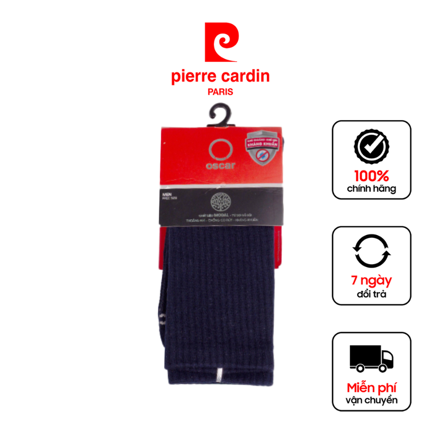 Vớ nam cổ cao Pierre Cardin chất liệu modal, thấm hút mồ hôi - OCMSLM 030