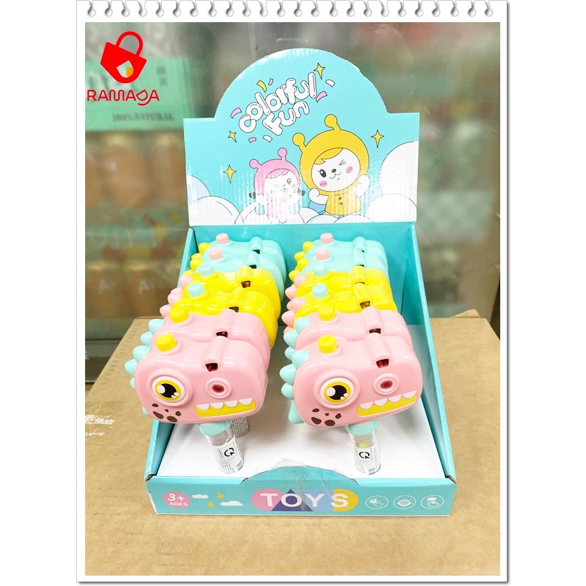 Kẹo đồ chơi máy ảnh khủng long Colorful Dinosaur camera candy toy