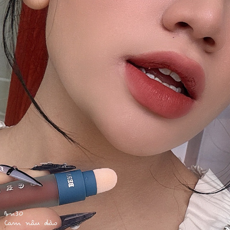 SON KEM LÌ MỊN MÔI BERNICE MẪU MỚI  - SON KEM BERNICE CHÍNH HÃNG 100%