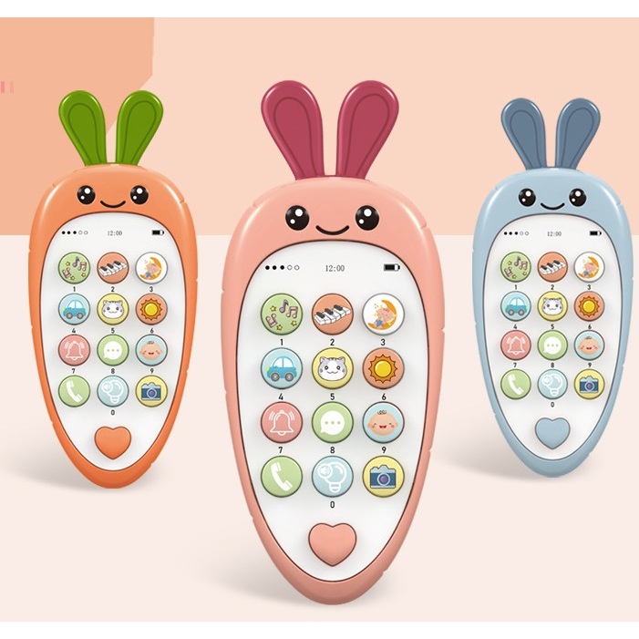 Đồ chơi phát nhạc cho bé, Điện thoại đồ chơi, Điện thoại trẻ em có nhạc, Điện thoại di động phát nhạc cho bé