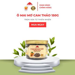 Ô mai mơ cam thảo việt san hộp 150g