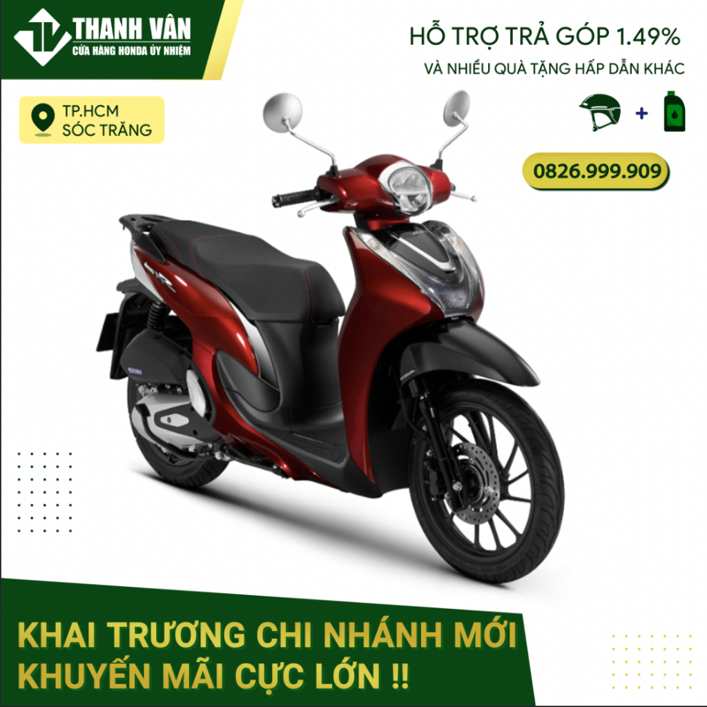 Xe máy Honda SH Mode 2023 phiên bản Cao Cấp