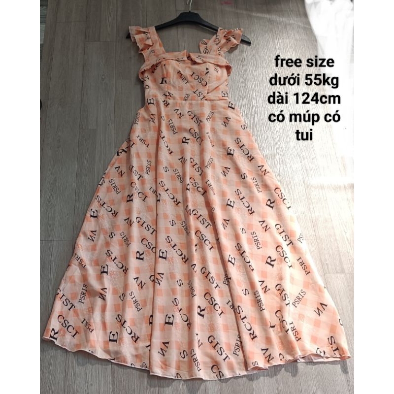 đầm dáng dài thiết kế