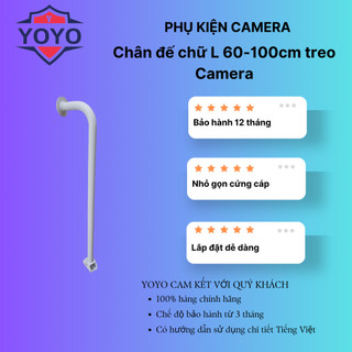 Chân đế treo camera chữ L dạng khuỷu tay dài 60cm và 100cm
