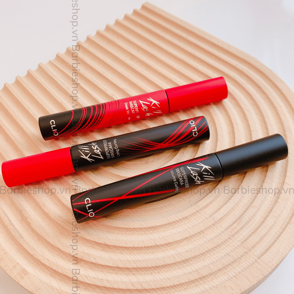 Chuốt Mi Clio Kill Lash Superproof Mascara 7g - Chải Mi Làm Cong Mi Lâu Trôi