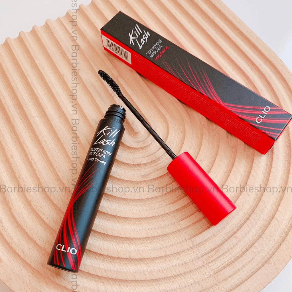 Chuốt Mi Clio Kill Lash Superproof Mascara 7g - Chải Mi Làm Cong Mi Lâu Trôi