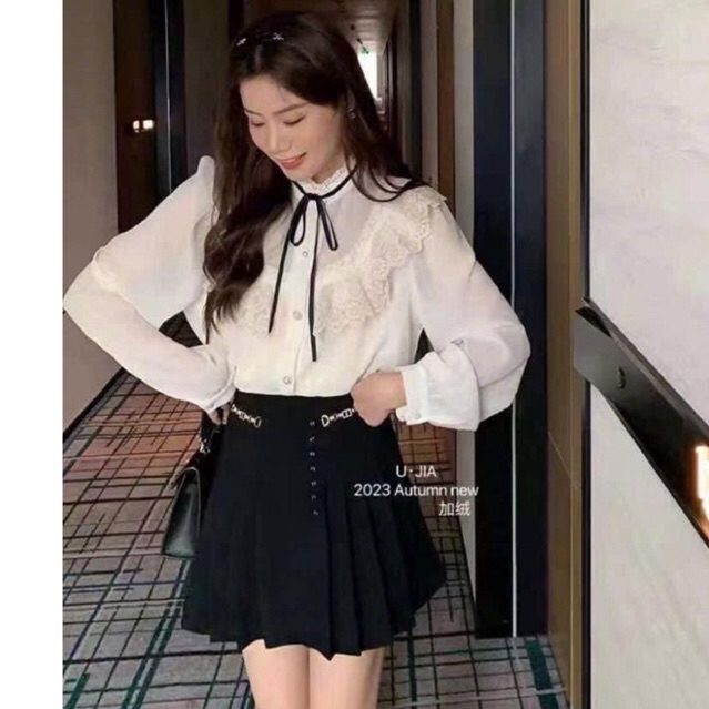 Áo sơ mi thắt nơ Quảng Châu L1