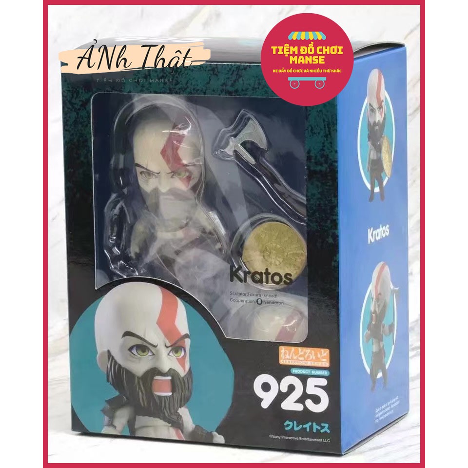 MÔ HÌNH Nendoroid Kratos trong God of War Q mode 925 FIGMA, FIGURE