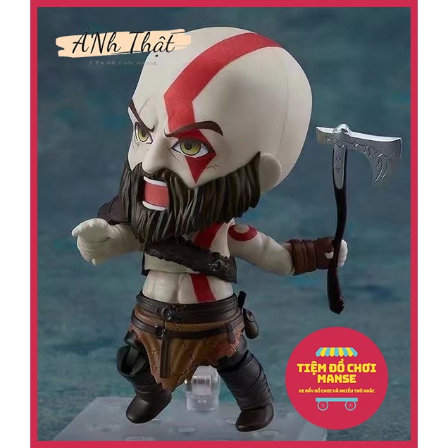 MÔ HÌNH Nendoroid Kratos trong God of War Q mode 925 FIGMA, FIGURE