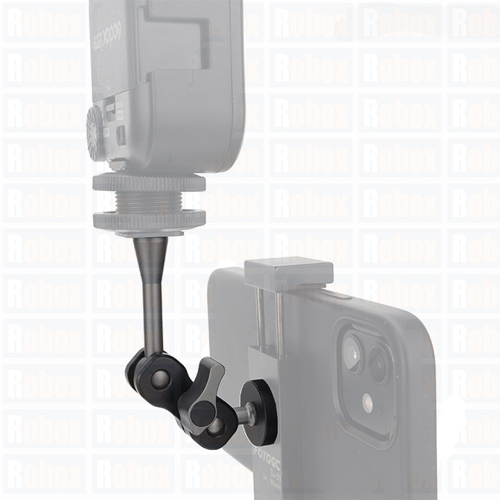 Phụ kiện khớp nối đa dụng sử dụng kết nối đèn trợ sáng màn hình led micro với máy quay Gopro / Insta 360 / máy ảnh