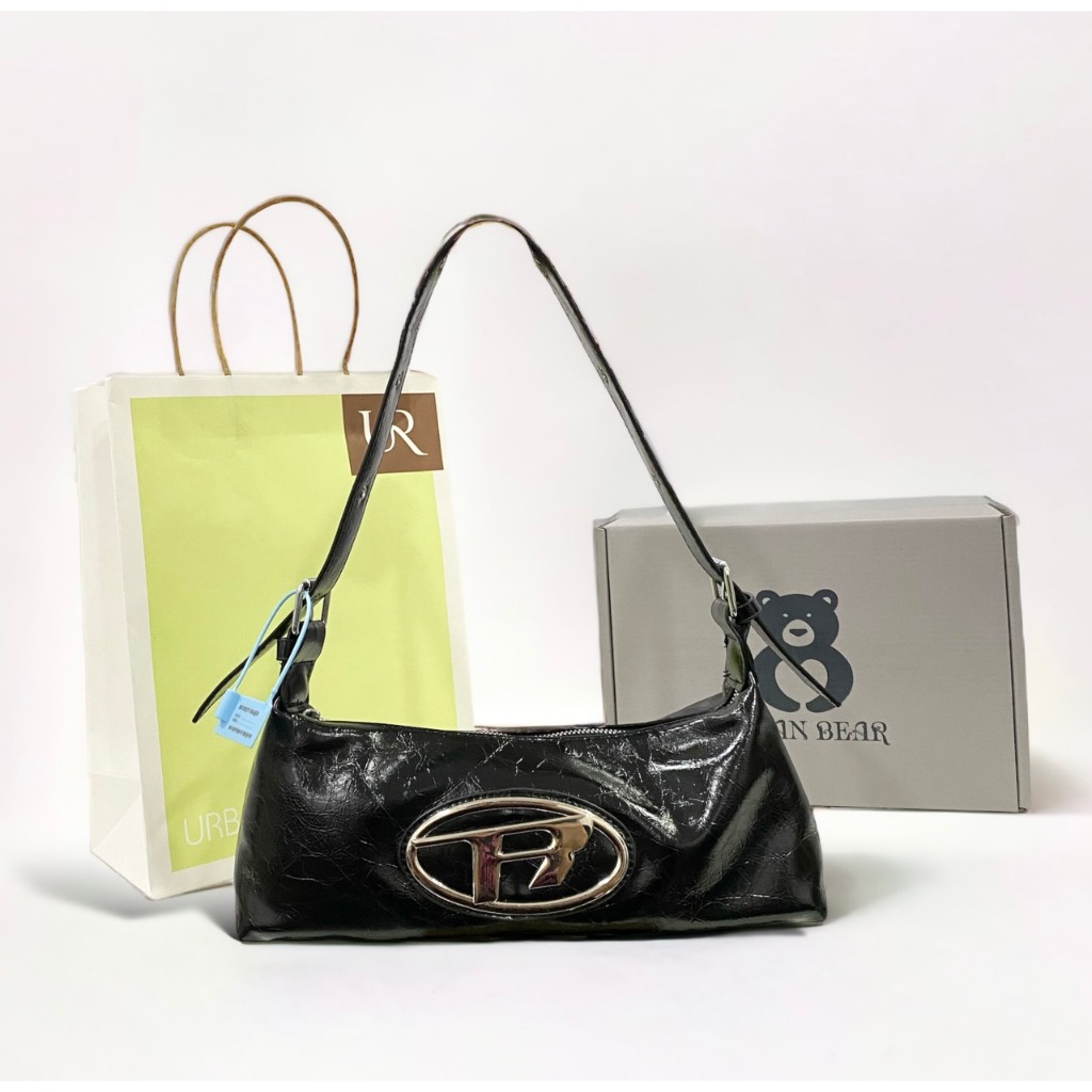 URBAN BEAR FULLBOX Túi xách nữ baguette bag dẫn đầu xu hướng F721
