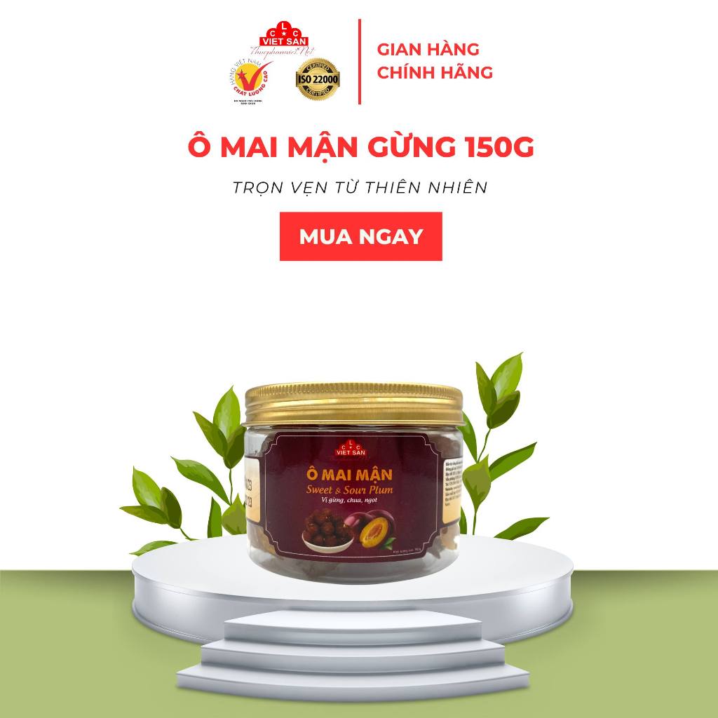Ô Mai Mận Việt San [Hộp 150g]
