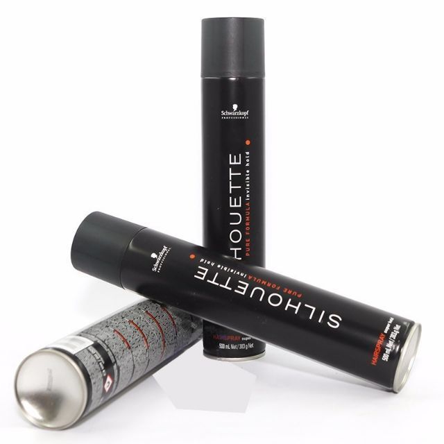 Gôm, keo xịt tóc SILHOUETTE 320ml tạo kiểu giữ nếp cho tóc. HÀNG CHÍNH HÃNG .