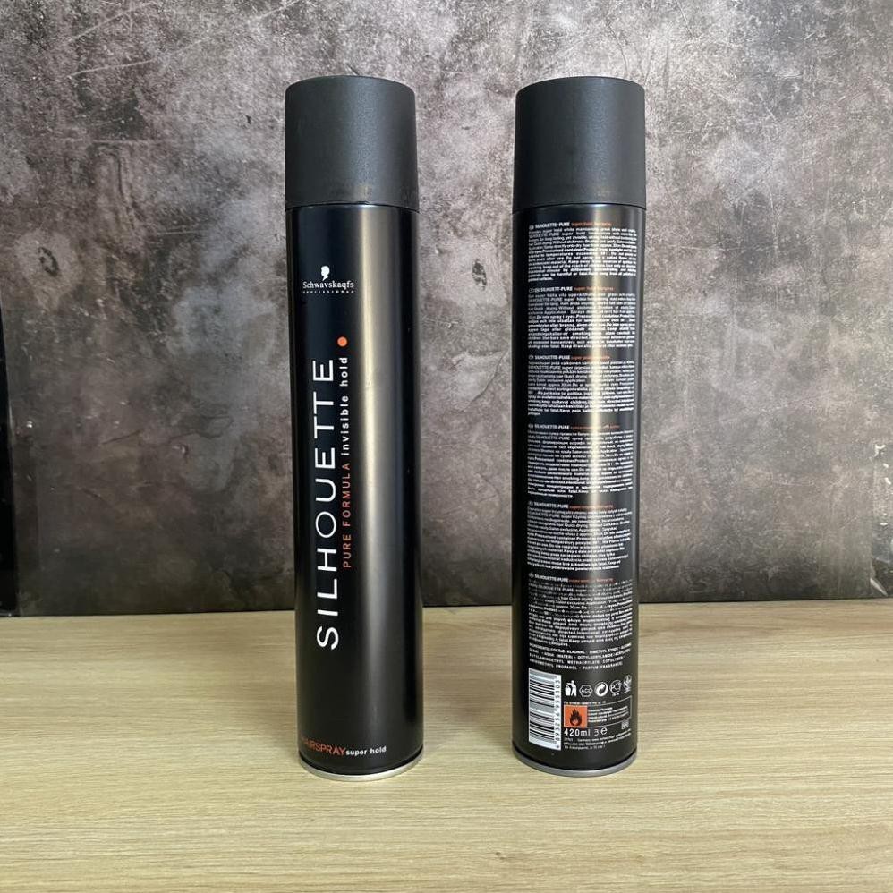 Gôm, keo xịt tóc SILHOUETTE 320ml tạo kiểu giữ nếp cho tóc. HÀNG CHÍNH HÃNG .