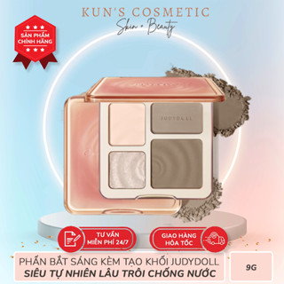 Phấn Bắt Sáng Và Tạo Khối JUDYDOLL Siêu Tự Nhiên Lâu Trôi Chống Nước 9g