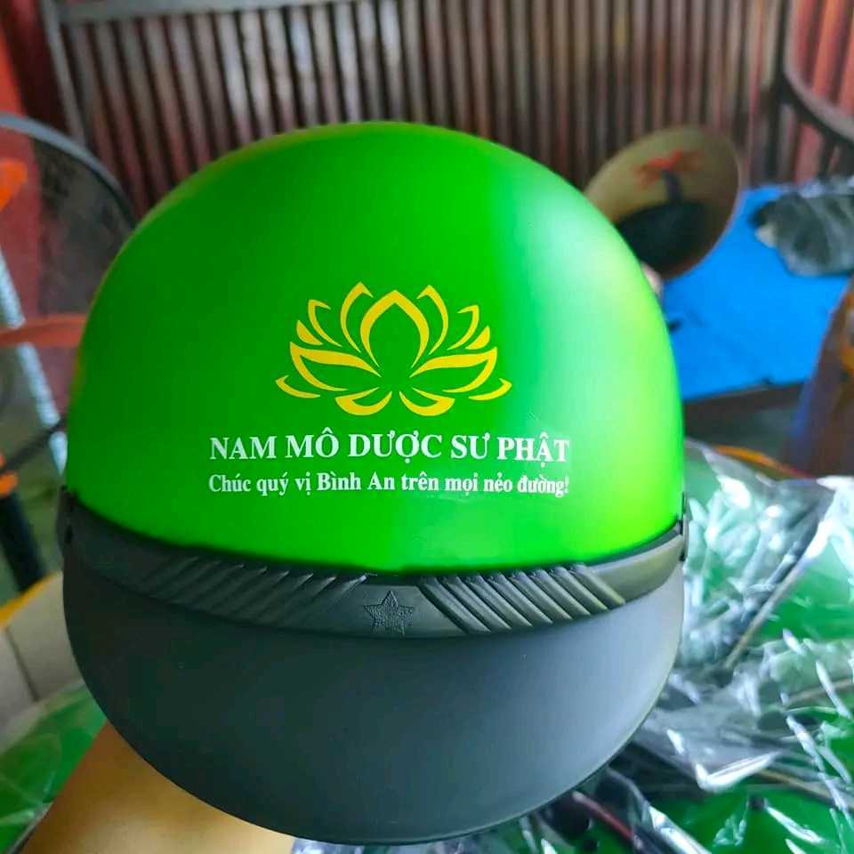 Mũ bảo hiểm danh hiệu Phật Dược Sư