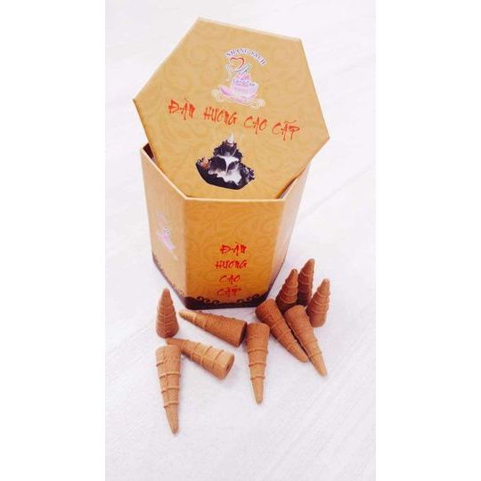 Nụ Đàn Hương Cao Cấp Làng Ta 50 Viên Khói Tỏa Ngược Mùi Thơm Tự Nhiên 100% Nguyên Chất Cháy 20-25 phút