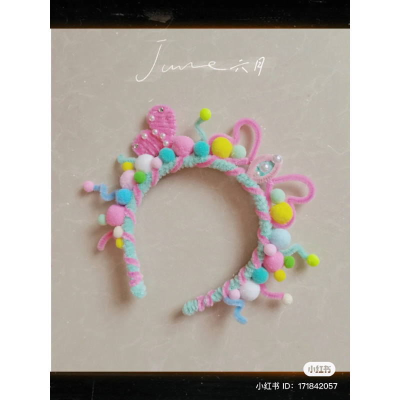 Bờm Kẽm Nhung Handmade Bờm Tai Thỏ Dễ Thương