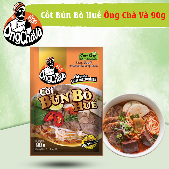 Cốt Bún Bò Huế Ông Chà Và 90g (Hue Beef Rice Noodle Soup Base)