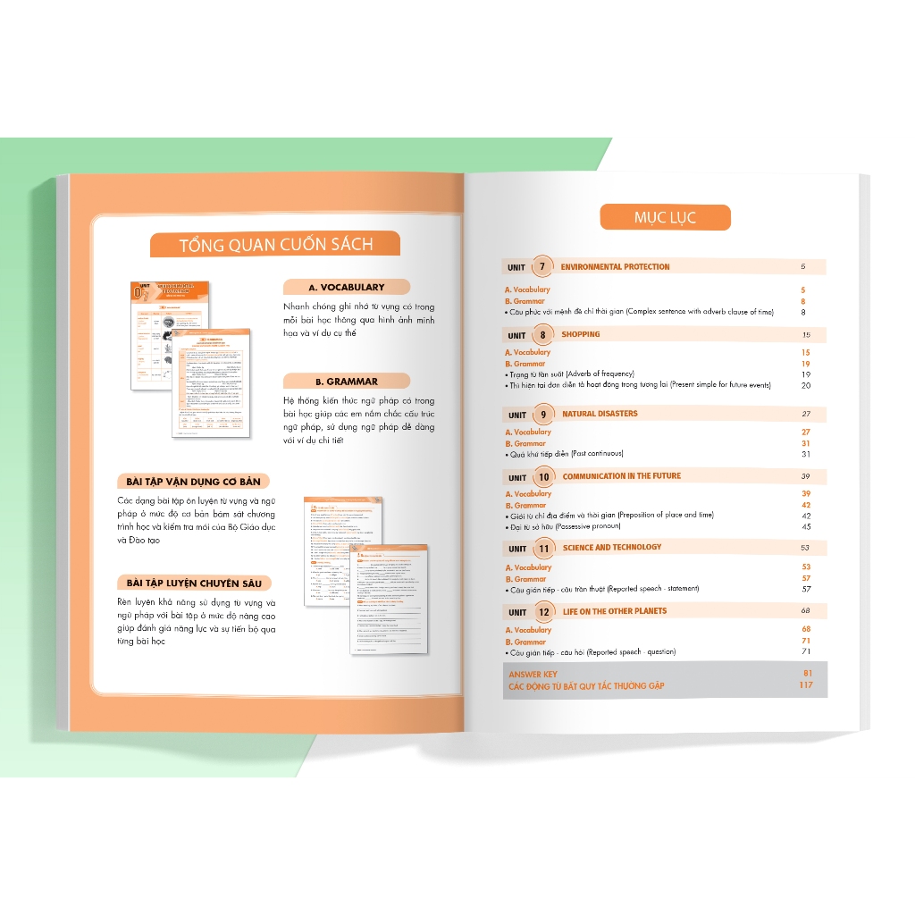 Sách Luyện chuyên sâu ngữ pháp và bài tập tiếng anh Lớp 8 tập 2
